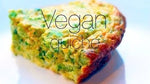 VIDEO: vegan quiche recipe made with chickpeas.